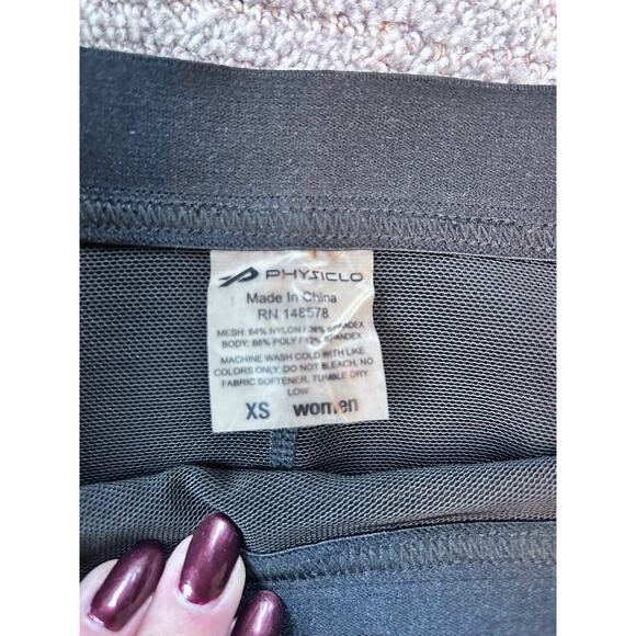 NEW Physiclo Pro Resistance Full Length Legging Tights for Women Black Size XS - Picture 8 of 9